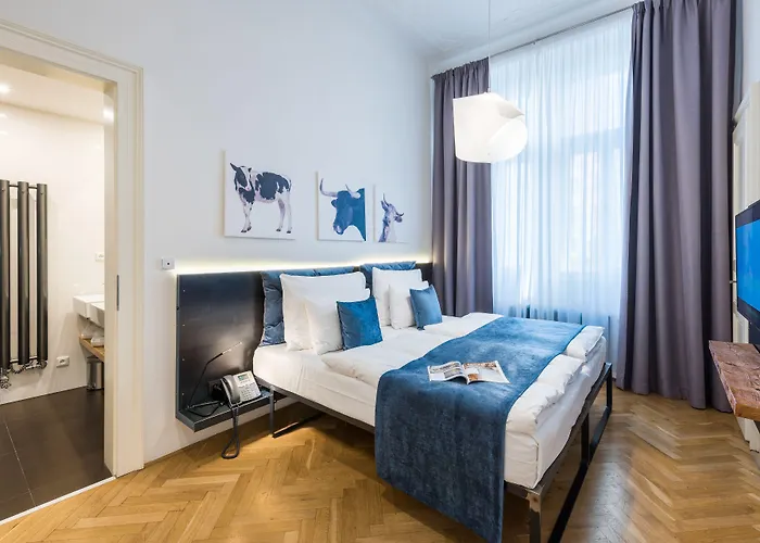 Mooo Downtown Apartmanhotel Prága